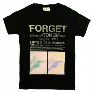 Lifted Anchors Men Forget Me Tee (black)