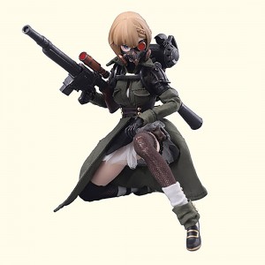PREORDER - Lynxpulse Pocket Art Series PA001 Emilia 1/12 Scale Action Figure (olive)