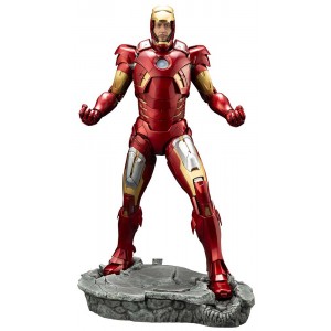 Kotobukiya ARTFX Marvel Avengers Movie Iron Man Mark 7 Statue (red)