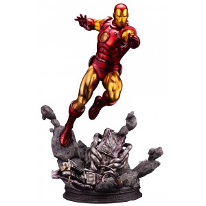Kotobukiya Marvel Universe Avengers Iron Man Fine Art Statue (red)