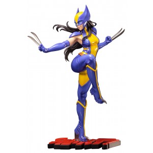 Kotobukiya Marvel Universe Wolverine Laura Kinney Bishoujo Statue (yellow)