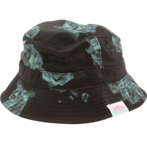 Married To The Mob x Diamond Supply Women Bucket Hat (black)