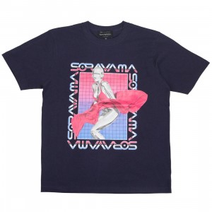 Medicom x SYNC x Hajime Sorayama Men Sexy Robot 03 Tee (navy)