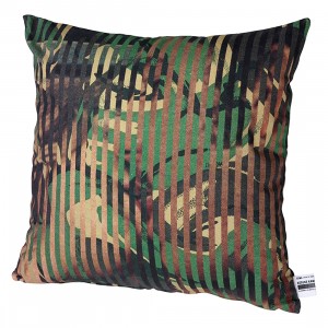 Medicom x SYNC Kosuke Kawamura Camouflage Square Cushion (green)