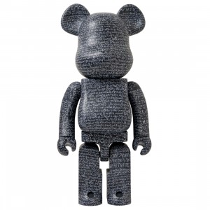 Medicom The British Museum The Rosetta Stone 1000% Bearbrick Figure (gray)