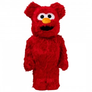 Medicom Sesame Street Elmo Costume Ver. 2.0 1000% Bearbrick Figure (red)