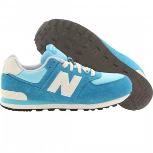 New Balance Big Kids KL574E5G (blue)