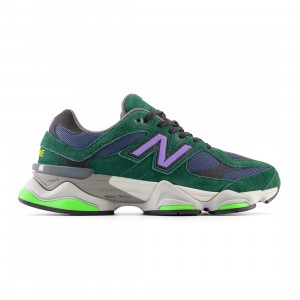 New Balance Men 9060 U9060GRE (green / nightwatch green / vintage indigo / electric purple)