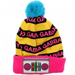 Neff x Yo Gabba Gabba! Youth Boombox Beanie (pink / yellow)