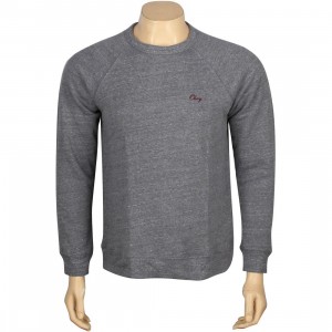 Obey Timeless Crewneck (grey / heather grey)