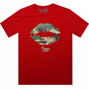 Popular Demand Camo Kiss Tee (red) - Early Release