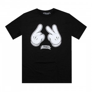 1TWO Hands Up Tee (black)