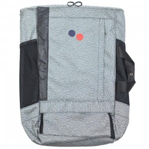 PinqPonq Blok Large Backpack (gray / monochrome)