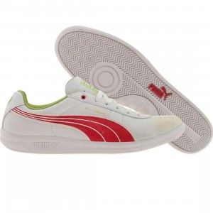 Puma Womens GV Love (white / azalea / chartreuse green)