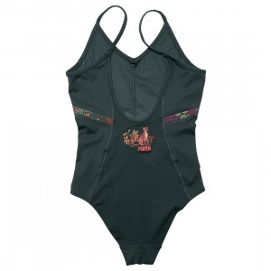 Puma x Liberty Women Forever Luxe Leotard (green / green gables)