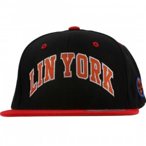 PYS Lin York Snapback Cap - LIN 17 Collection (black / red / orange / white)