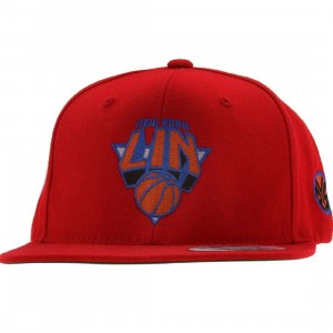 PYS New York Lin Snapback Cap - LIN 17 Collection (red / red / orange / blue)