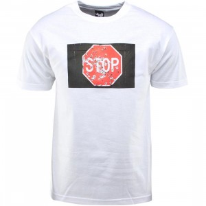 The Quiet Life Stop Sign Tee (white)