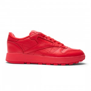 Reebok x Maison Margiela Men Project 0 Classic Leather (red / vector red / white / black)