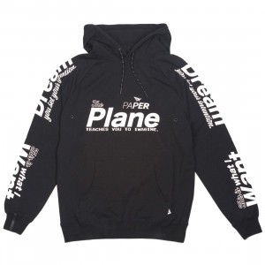 Paper Planes Men Pilot Hoody (black)