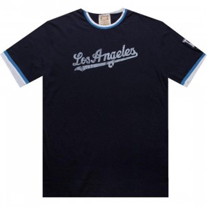 Red Jacket Los Angeles Dodgers Remote Control Tee (navy)