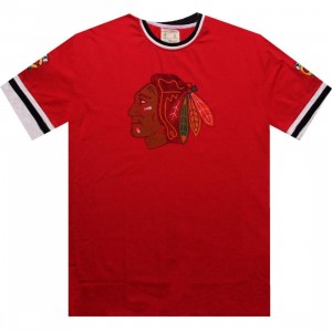 Red Jacket Chicago Blackhawks Remote Control Tee (red)