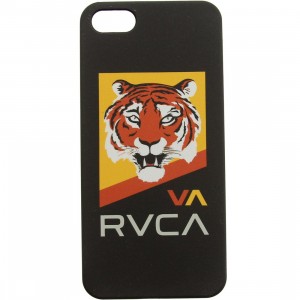 RVCA Tiger iPhone 5 Case (white / black / yellow)