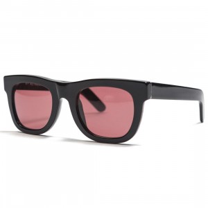 Super Sunglasses Ciccio Sunglasses (black / bordeaux)