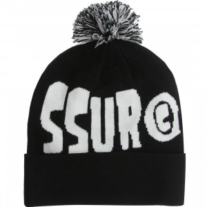 SSUR Plus C Pom Beanie (black)