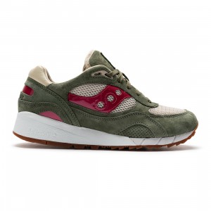 Saucony x Up There Men Shadow 6000 (green / red)