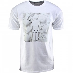 Girl Skateboard Girl Paint It Black Tee (white)