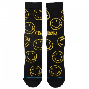 Stance x Nirvana Men Face Socks (black)