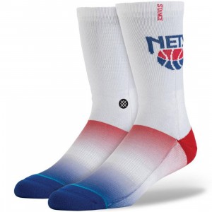 Stance x NBA NJ Nets HWC Socks (white)