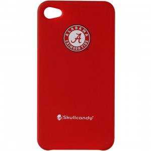 Skullcandy Alabama Crimson Tide iPhone 4 And 4S Clip On Case (red)