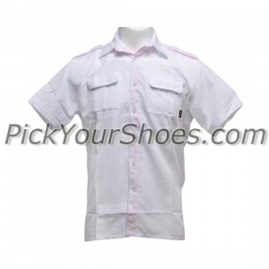 Sneaktip Socialite Short Sleeve Chambray Shirts (white)
