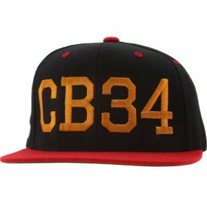 Sneaktip CB34 Snapback Cap (black)