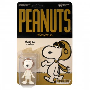 Super7 Peanuts Flying Snoopy Ace Reaction Figure (white)