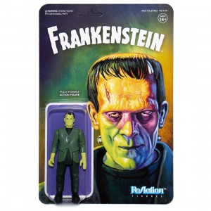 Super7 Universal Monsters Frankenstein Reaction Figure (green / black)
