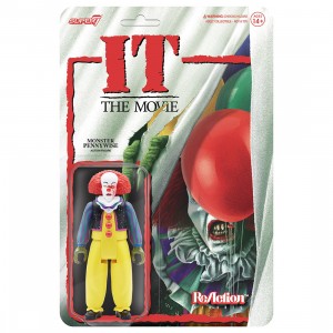 Super7 IT Pennywise Mosnter Reaction Figure (white / yellow)