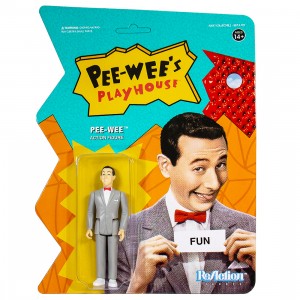 Super7 Pee Wee Playhouse Reaction Figure (gray)