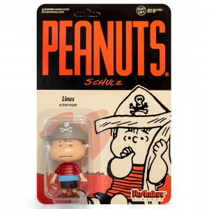 Super7 Peanuts Priate Linus Reaction Figure (red)