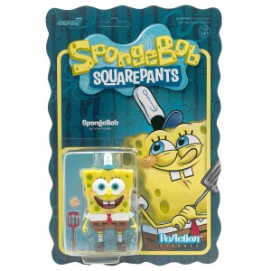 Super7 Spongebob Squarepants Reaction Figure (blue)
