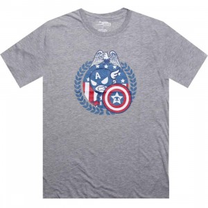 Tokidoki x Marvel Star Spangled Tee (heather grey)
