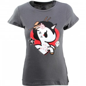 Tokidoki Womens Sakura Tee (gray / storm)