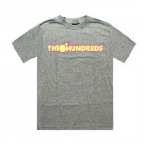 The Hundreds TH Logo Tee (heather grey)