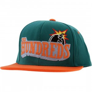 The Hundreds Shutout Snapback Cap (teal)