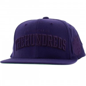 The Hundreds Player Snapback Cap (purple)