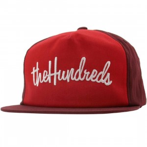 The Hundreds There Snapback Cap (maroon)