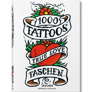 1000 Tattoos Book (white / hardcover)