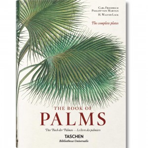 Von Martius The Book of Palms Hardcover Book (white)